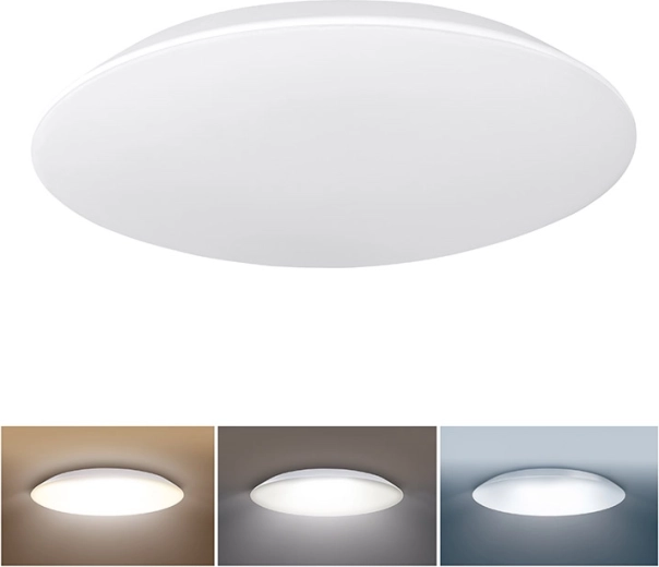 Solight LED plafond- en wandlamp Adrano IP54 18 W 1530 lm 3CCT 28 cm