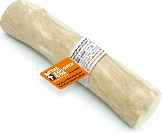 Kauwstok van koffiehout XL Explorer Dog