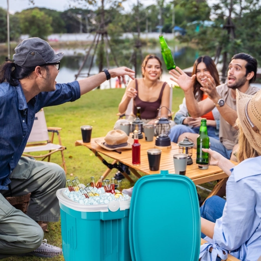 Grote inhoud 42 l voor het hele gezin