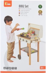 houten grill voor kinderen met 47 accessoires VIGA