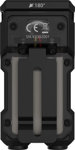 180° draaibare kop voor nauwkeurige richtbaarheid