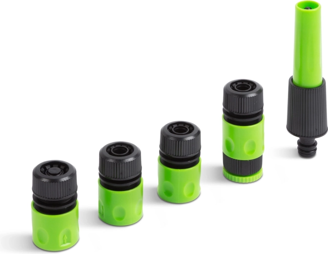 Complete accessoires in de verpakking