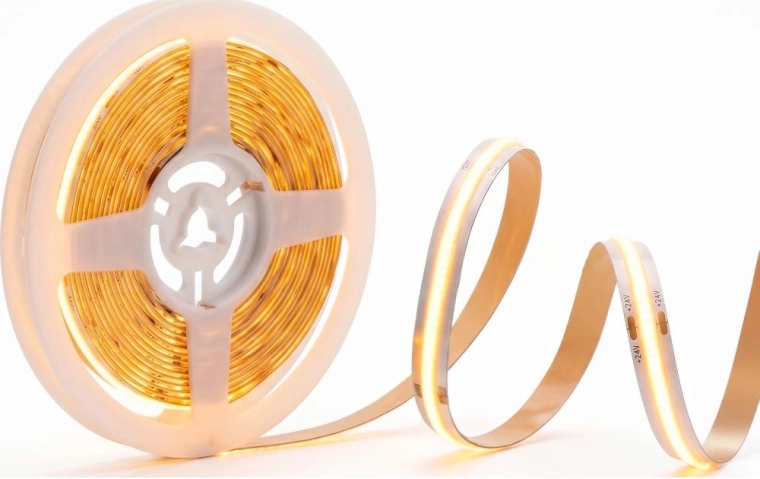 Retlux COB-ledstrip 5 m 24 V warm wit
