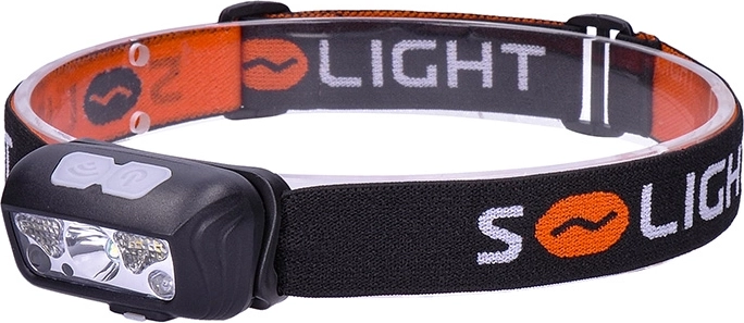 Solight oplaadbare ledhoofdlamp 150 + 100 lm met wit en rood licht