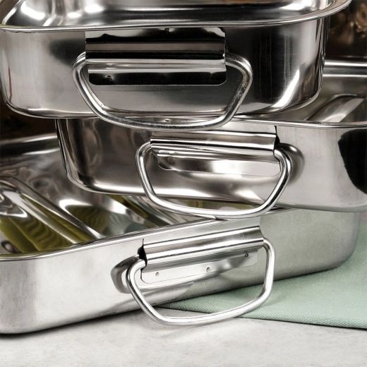 Veilige hantering dankzij inklapbare handgrepen