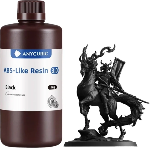 Anycubic abs-like resin 3.0 zwart - 1 stuk
