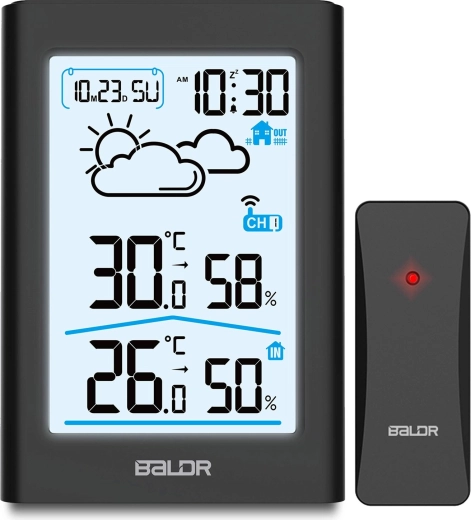 Draadloze buitensensor met een bereik tot 60 m