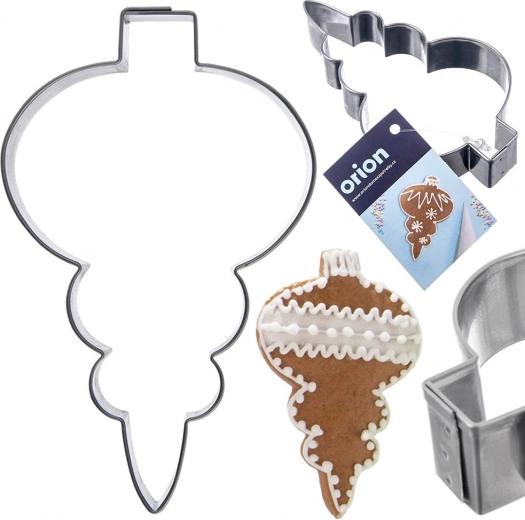 Kerstmotief dat uitblinkt op koekjes en peperkoek