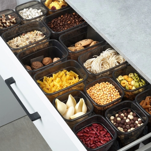 Stapelbare vorm voor perfecte organisatie