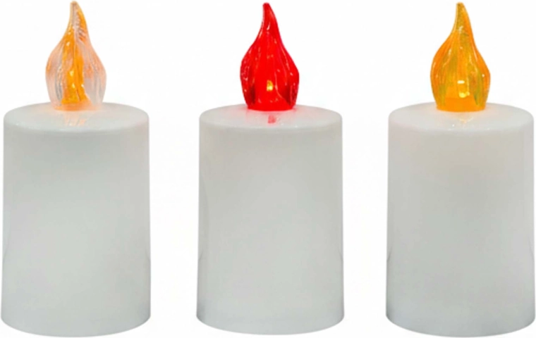 LED-grafkaars met warm wit licht - 1 stuk