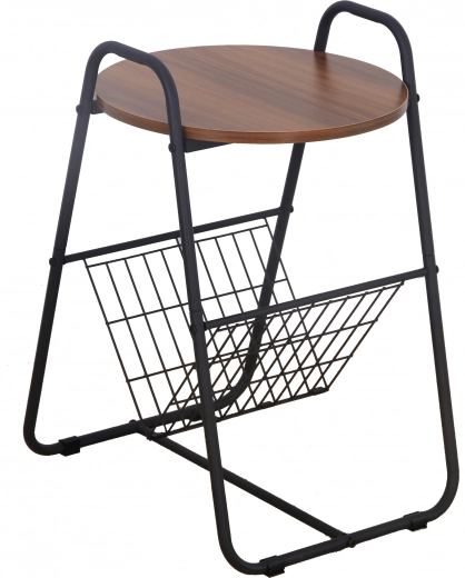 Bijzettafel ModernHome met tijdschriftenhouder