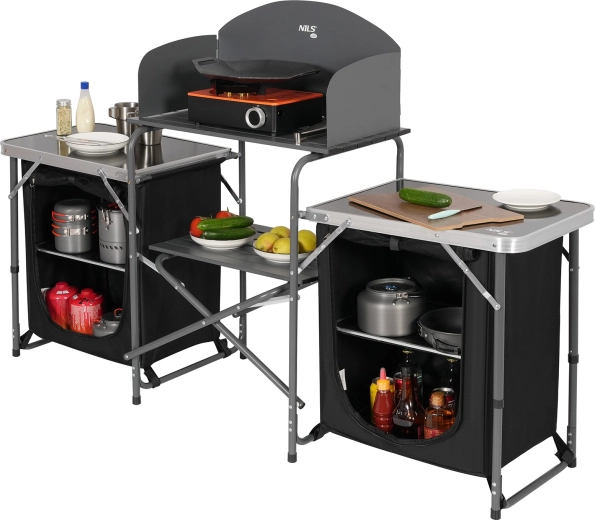 Lichte aluminium constructie en eenvoudig opvouwen