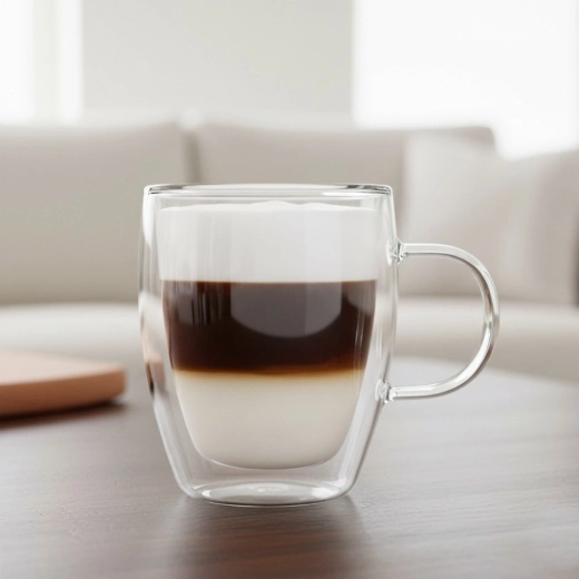 Stijlvol design voor latte, koffie en thee