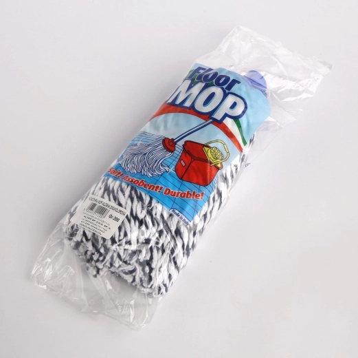 Tweerkleurige katoenen mopkop 200 g