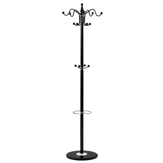 Elegante zwarte metalen constructie