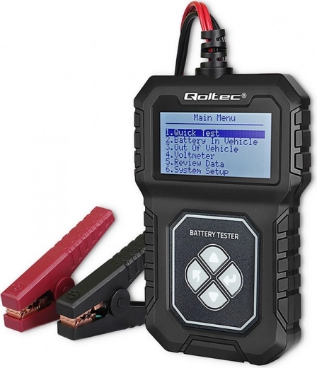 Digitale accutester met LCD voor 12V AGM, GEL, STD, 30-220Ah