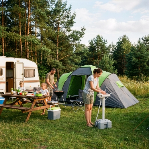 Wasstation zonder wateraansluiting