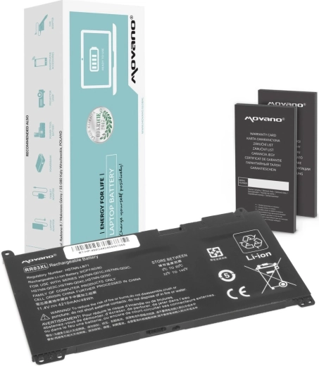 Movano RR03XL-batterij voor HP ProBook 430, 440, 450 en 470 G4/G5
