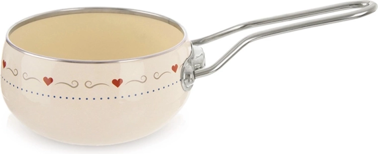 Gemailleerd steelpannetje TONCA 15 cm, 1,1 l