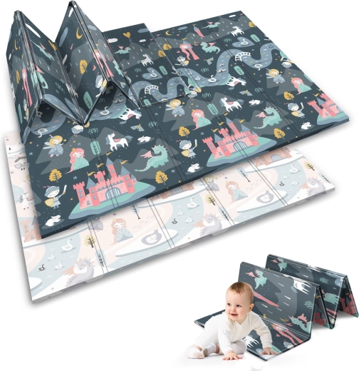 Dubbelzijdig sprookjesachtig design waar kinderen dol op zijn