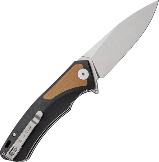 D2-staal met stonewash-afwerking