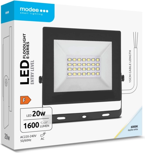 Brede dekking van 120°