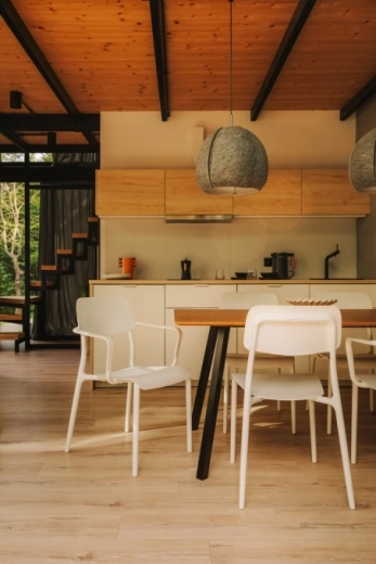 Comfort met armleuningen en ergonomie