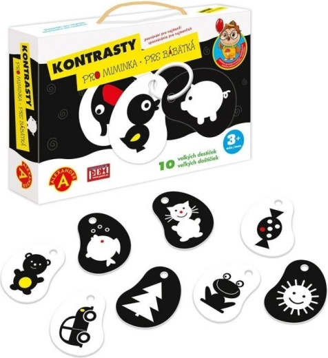 Alexander Contrast – zwart-witte stimulerende kaartjes voor baby’s