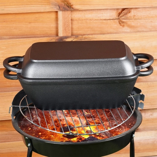 Voor in de oven, op het fornuis en op de grill