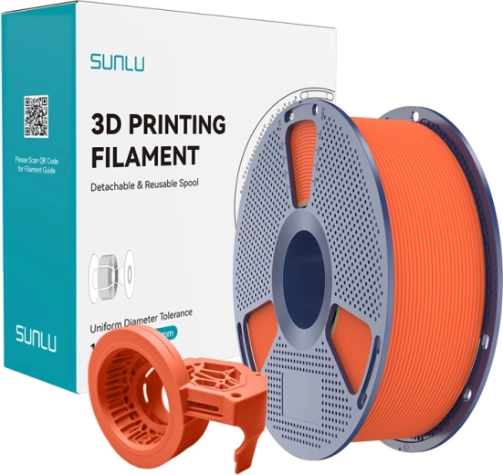 Sunlu PETG high-speed mat filament – Oranje