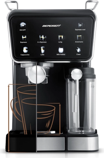 Touchbediening en automatische reiniging