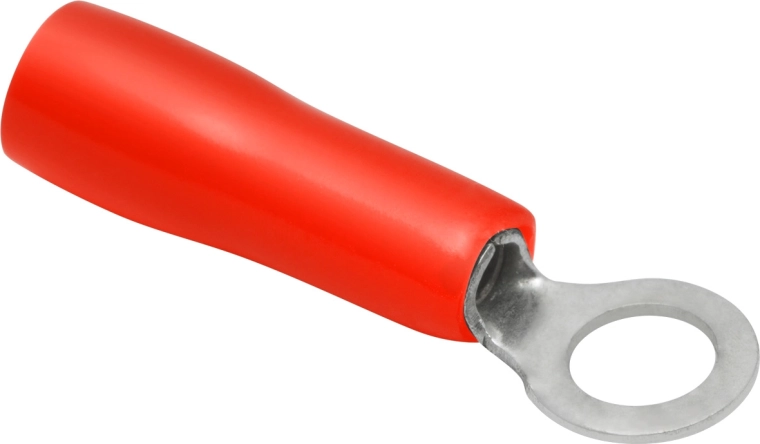 Geïsoleerde kabeloog 4/2 mm rood