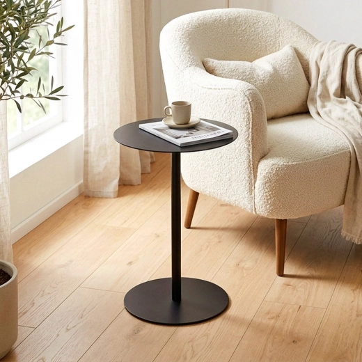 Compacte ronde tafel voor elke ruimte