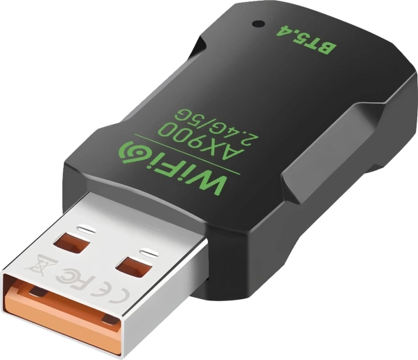 USB Wi-Fi 6-adapter RENEW FORCE met Bluetooth 5.4