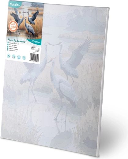 Klaar om te schilderen – doek op frame