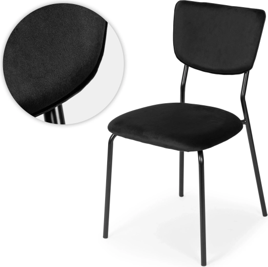 Luxe fluweel met zachte vulling