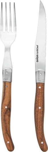 Elegante set voor steakserveren