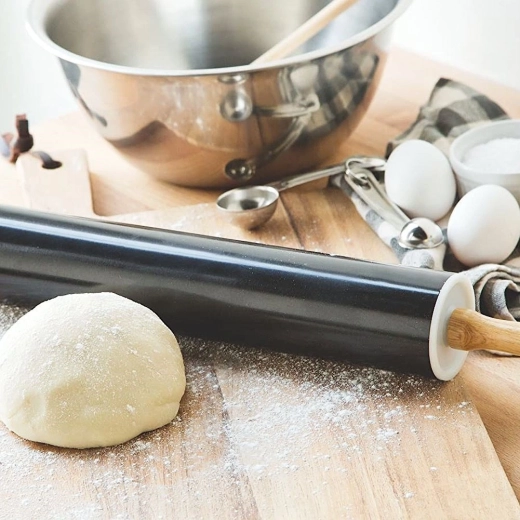 Comfortabele houten handgrepen voor een zekere grip