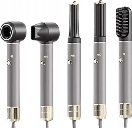 Styling 5-in-1: drogen, steilen en krullen in één