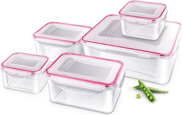 Lamart Clip-bewaardozenset, 5 stuks
