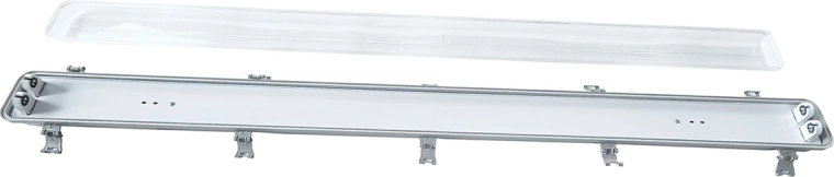 Voor twee LED T8-buizen
