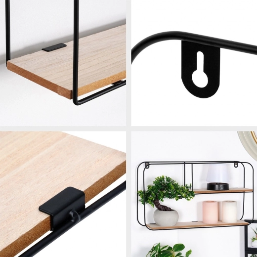 Eenvoudige montage dankzij geïntegreerde ophangpunten