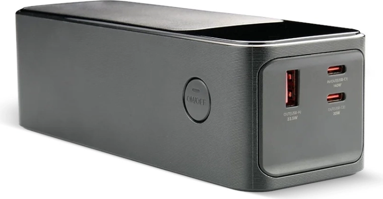 Powerbank 27.000 mAh met LCD‑display, 2× USB‑C, 1× USB, snelladen 162,5 W, ingebouwde zaklamp