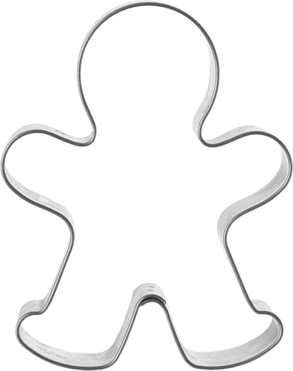 Orion koekjesvorm voor koekjes en peperkoek, peperkoekmannetje, 6,5 cm