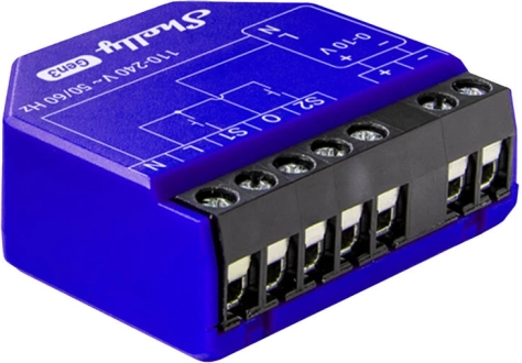 Shelly Pro Dimmer 0/1-10V PM lichtregelaar