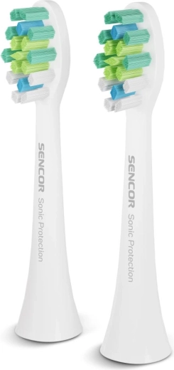 Sencor SOX 101 vervangende opzetborstels voor sonische tandenborstels, 4 stuks