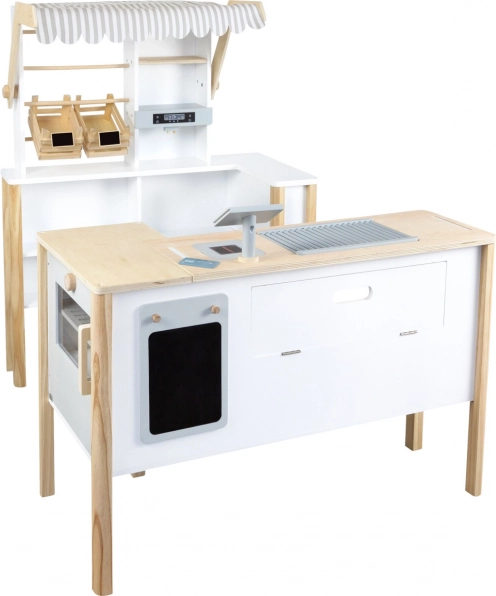Houten multifunctionele stand Fresh voor kinderen