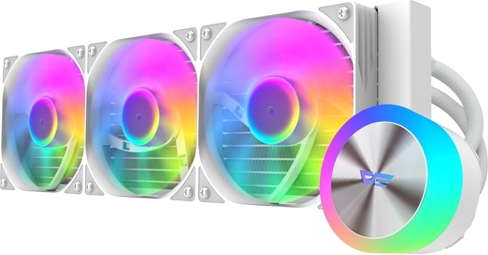 DarkFlash DG360 witte waterkoeler voor processor 360 mm ARGB