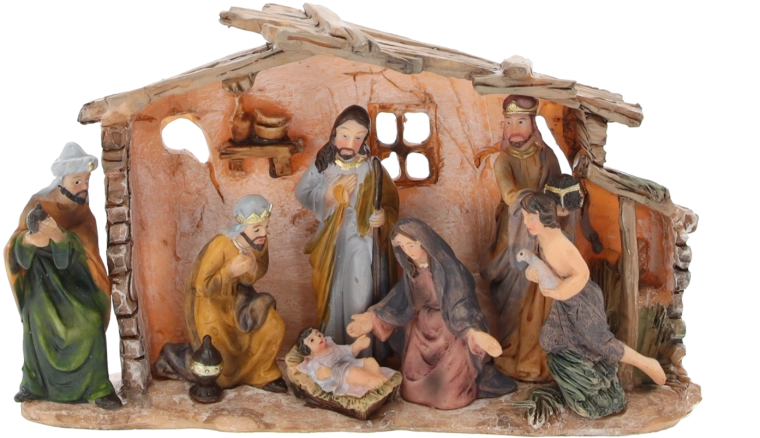 Gedetailleerde en met de hand beschilderde figuren