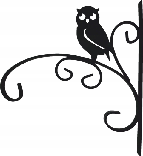 Stijlvolle uil als blikvanger